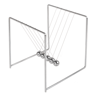 Newton's Cradle  ca. 15 x 14 x 14 cm,