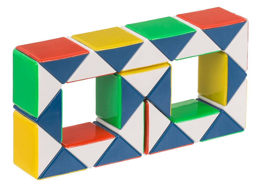 Magic-Cube-Puzzle, in poly bag with header card,