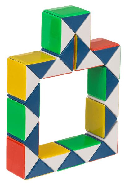 Magic-Cube-Puzzle, in poly bag with header card,