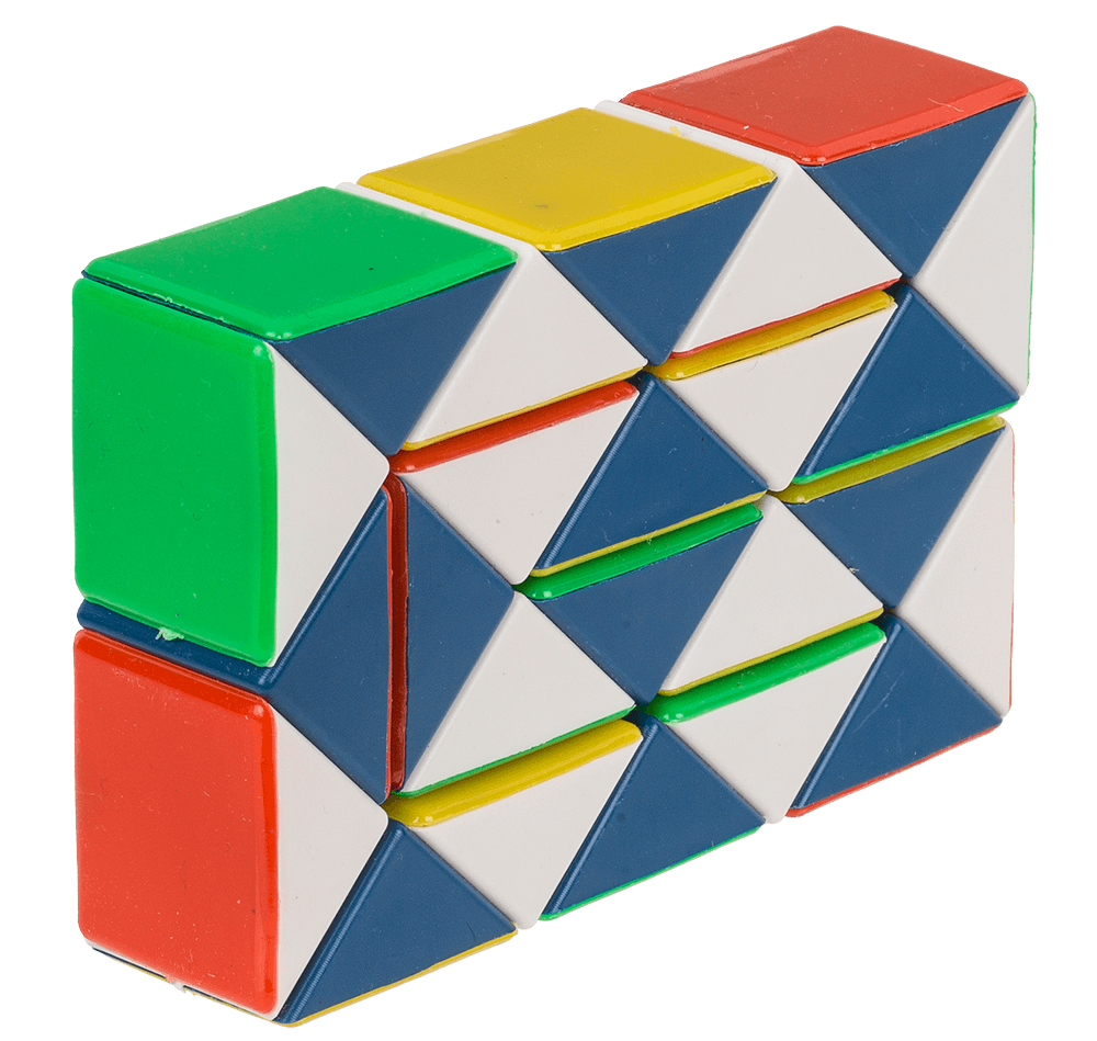 Magic-Cube-Puzzle, in poly bag with header card,
