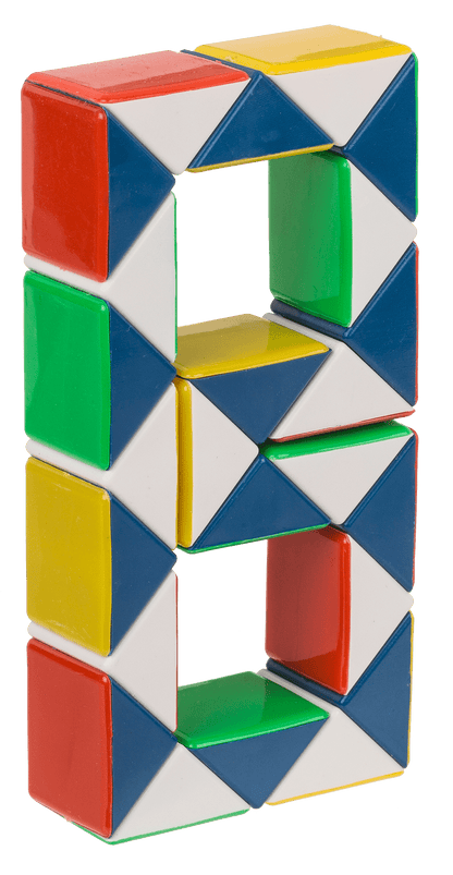 Magic-Cube-Puzzle, in poly bag with header card,