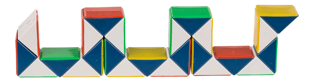 Magic-Cube-Puzzle, in poly bag with header card,