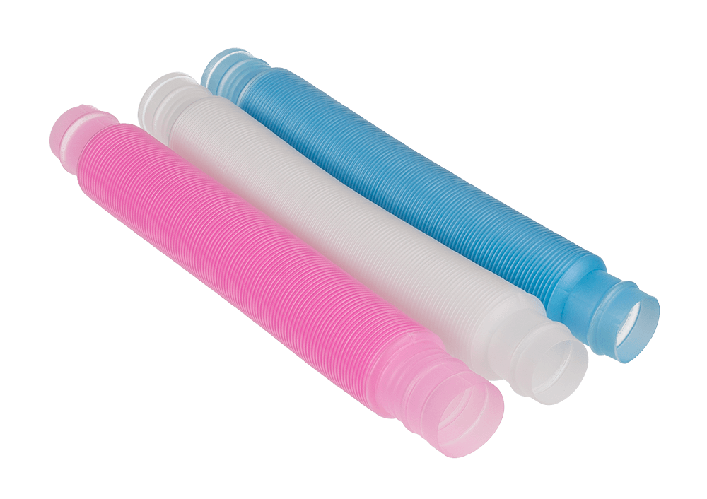 XL Fidget Pop Tube, Glow in the dark,