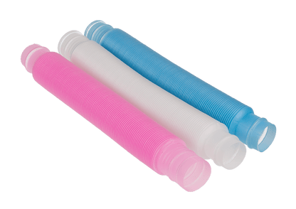 XL Fidget Pop Tube, Glow in the dark,