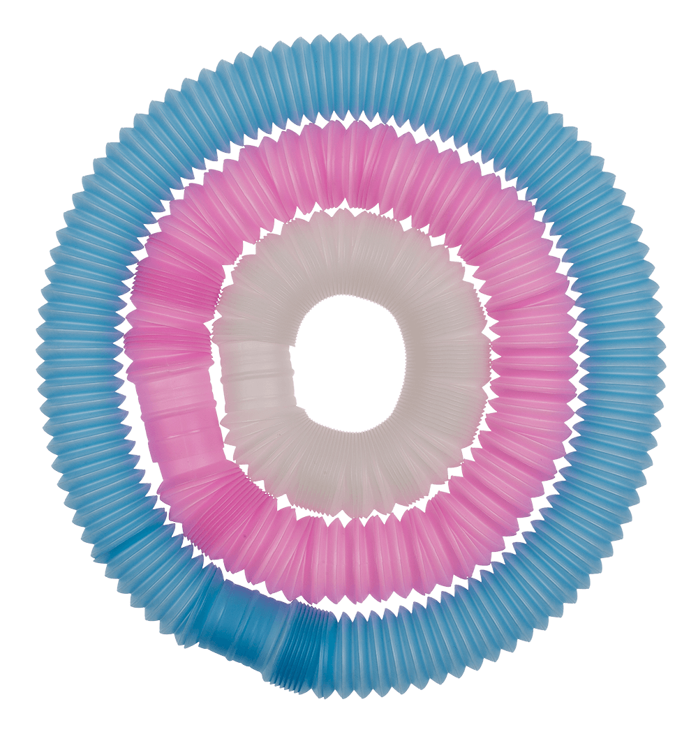 XL Fidget Pop Tube, Glow in the dark,