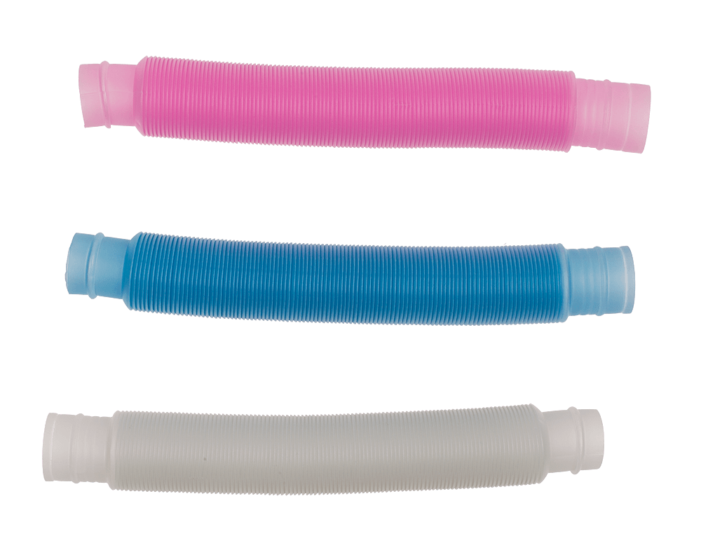 XL Fidget Pop Tube, Glow in the dark,