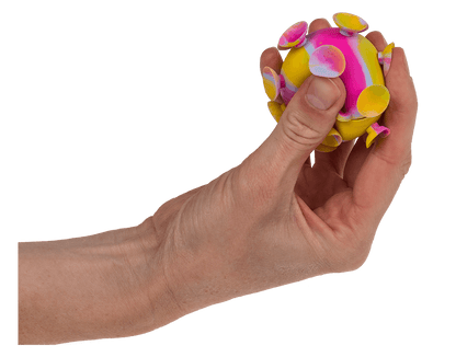 Squeeze anti stress ball, Magic Suction,