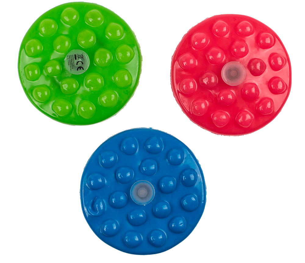 Ufo Popper Spinner, with LED (incl. batteries)