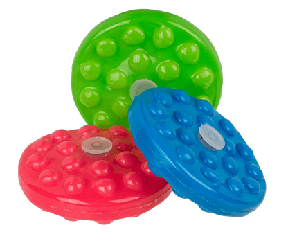 Ufo Popper Spinner, with LED (incl. batteries)