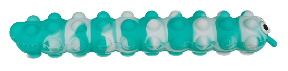Fidget Pop N' Stick Toy, Caterpillar,