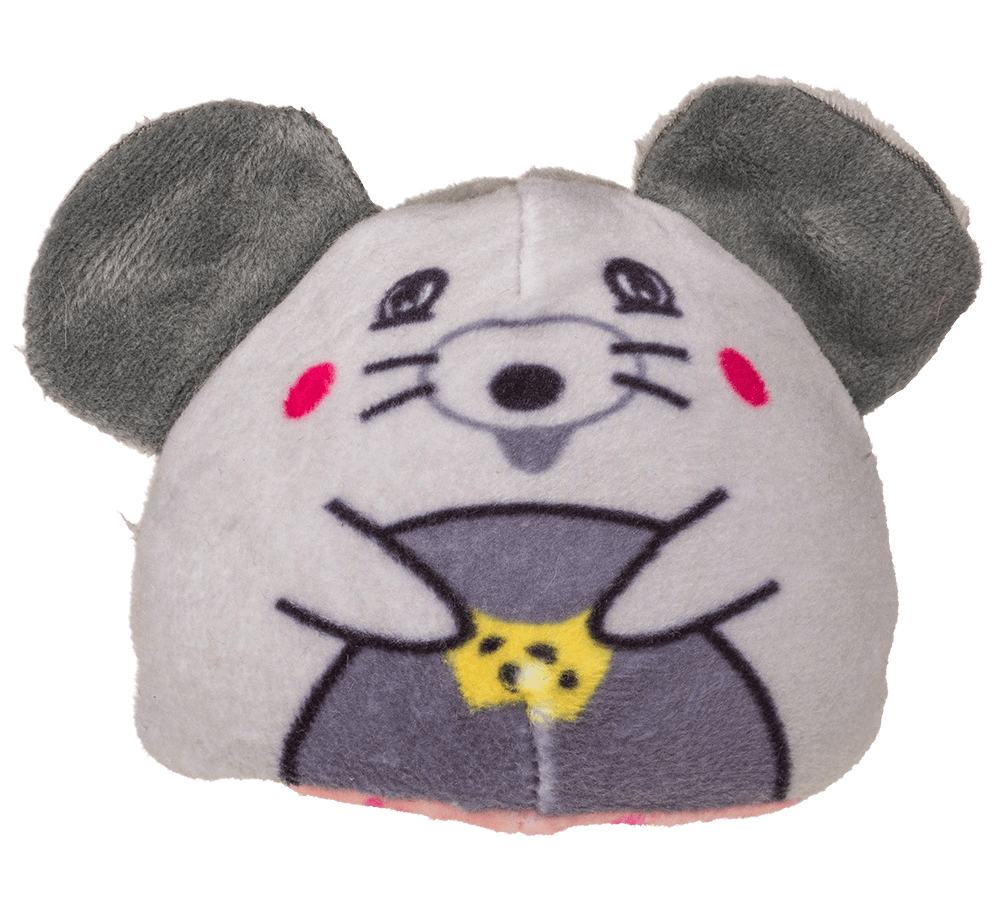 Reversible Plush Animals in Capsule,