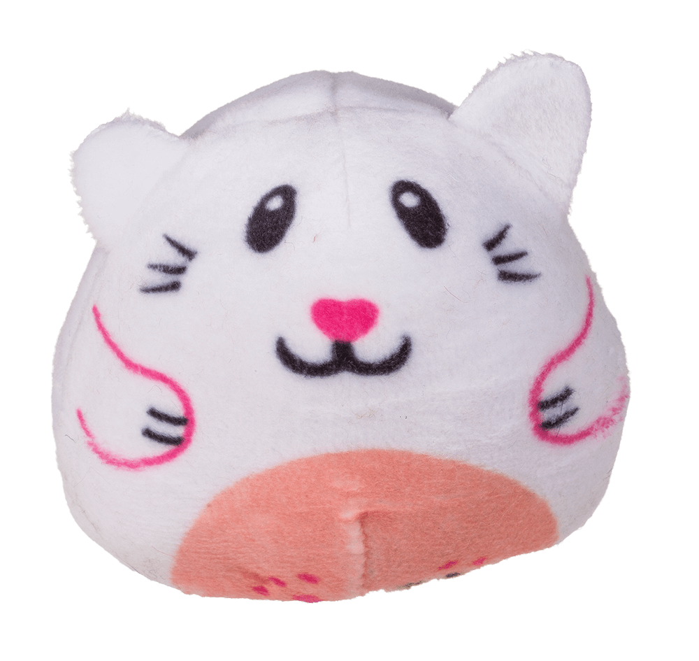 Reversible Plush Animals in Capsule,