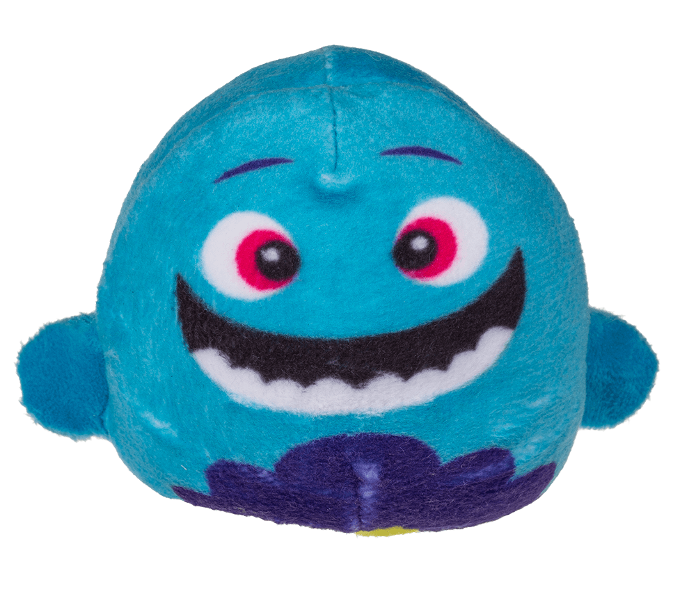 Reversible Plush Animals in Capsule,