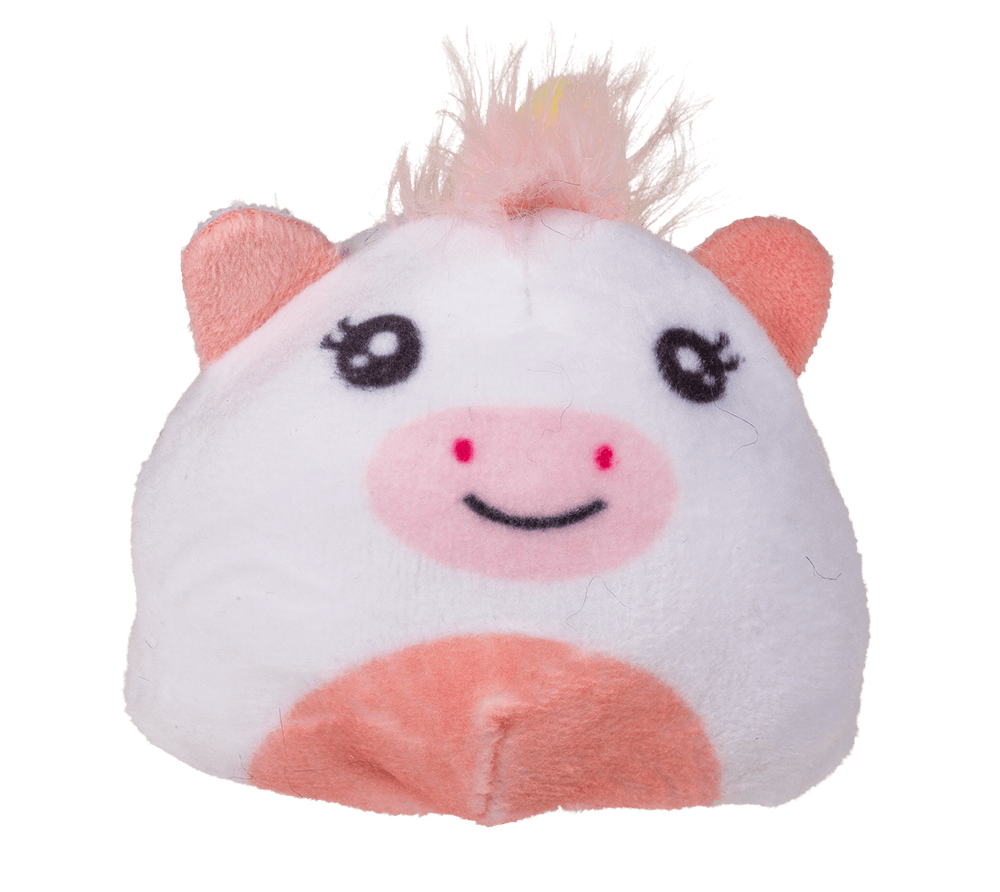 Reversible Plush Animals in Capsule,