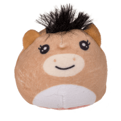 Reversible Plush Animals in Capsule,