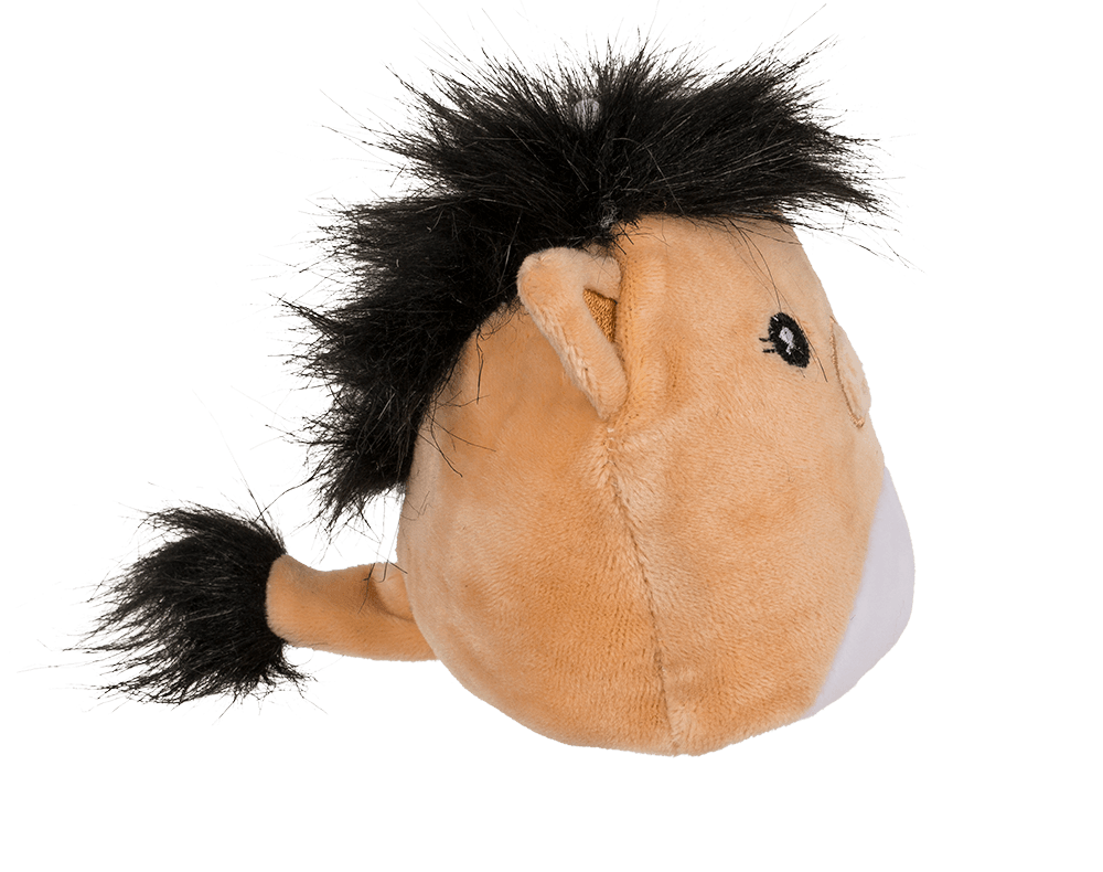 Reversible Animals with carabiner, ca. 9 cm,