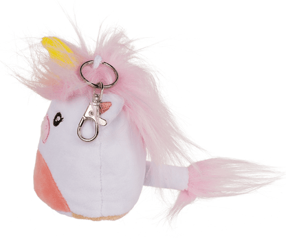 Reversible Animals with carabiner, ca. 9 cm,