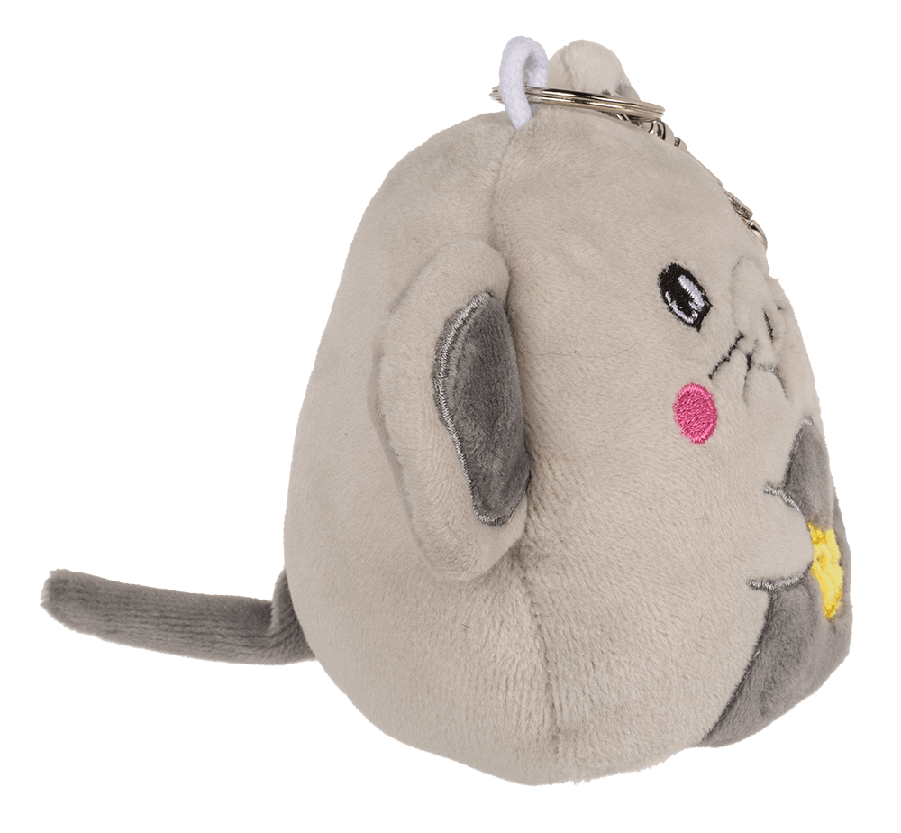 Reversible Animals with carabiner, ca. 9 cm,