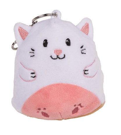 Reversible Animals with carabiner, ca. 9 cm,