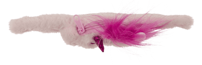 Snapband with plush zipper push,