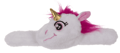 Snapband with plush zipper push,