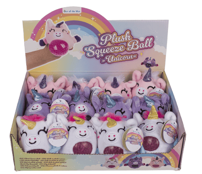 Plush Squeeze Ball, Unicorn,