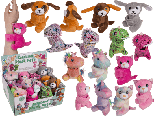 Snapband bracelet, Plush Pets,