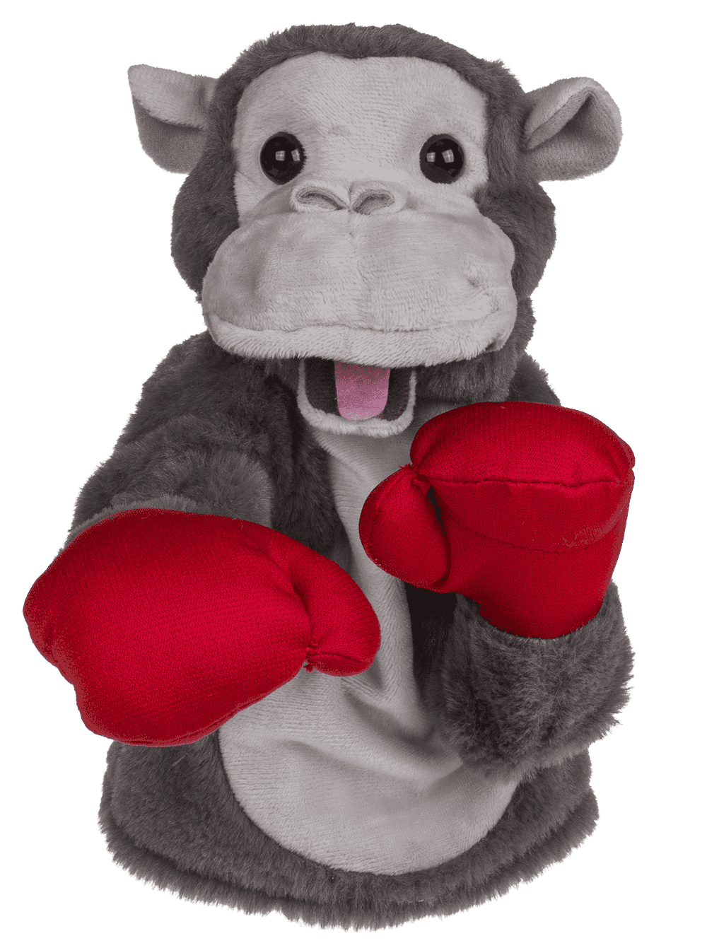 Plush Fighting Gorilla, 22 x 13 cm,