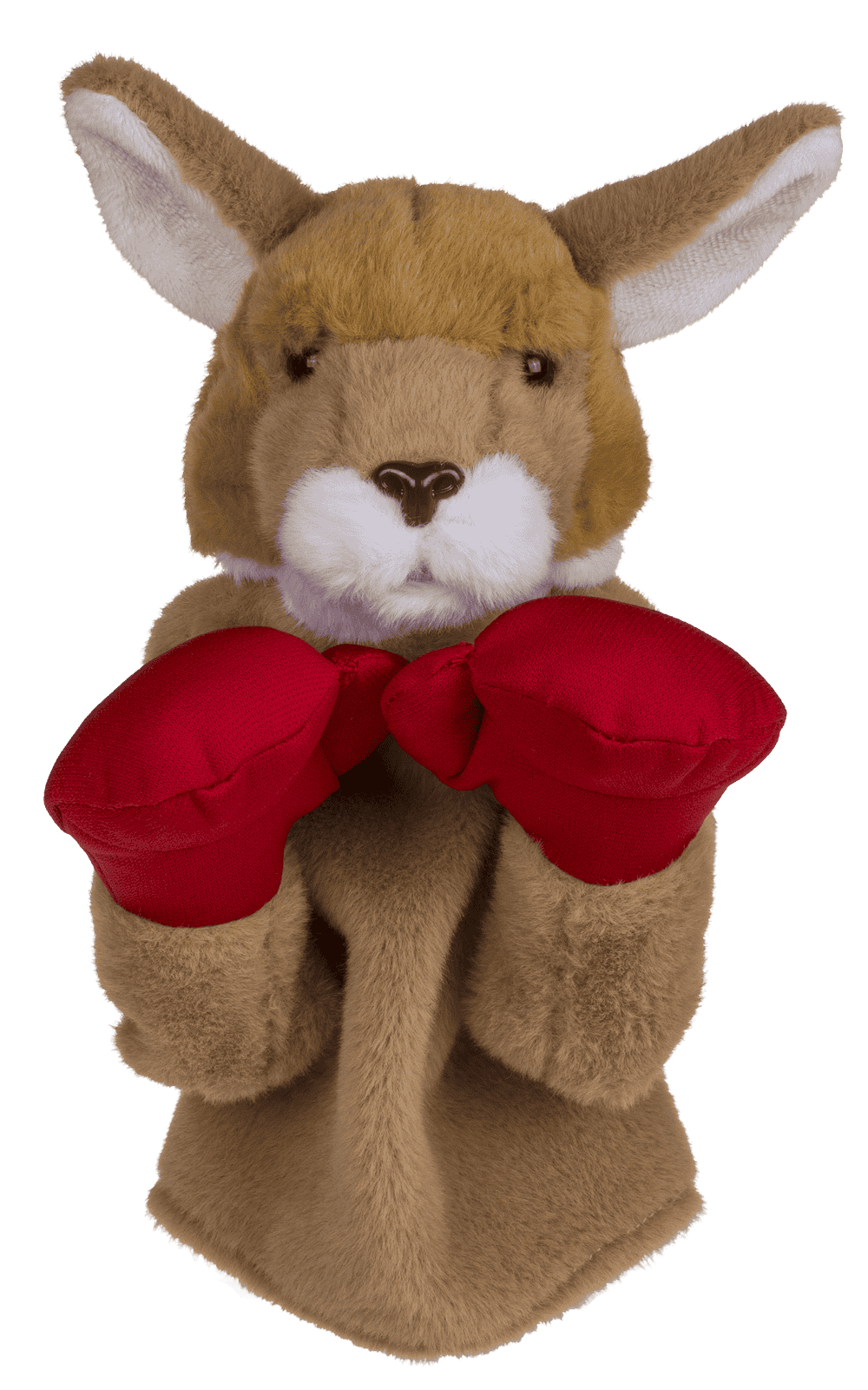 Plush Fighting Kangaroo, 19 x 12 cm,