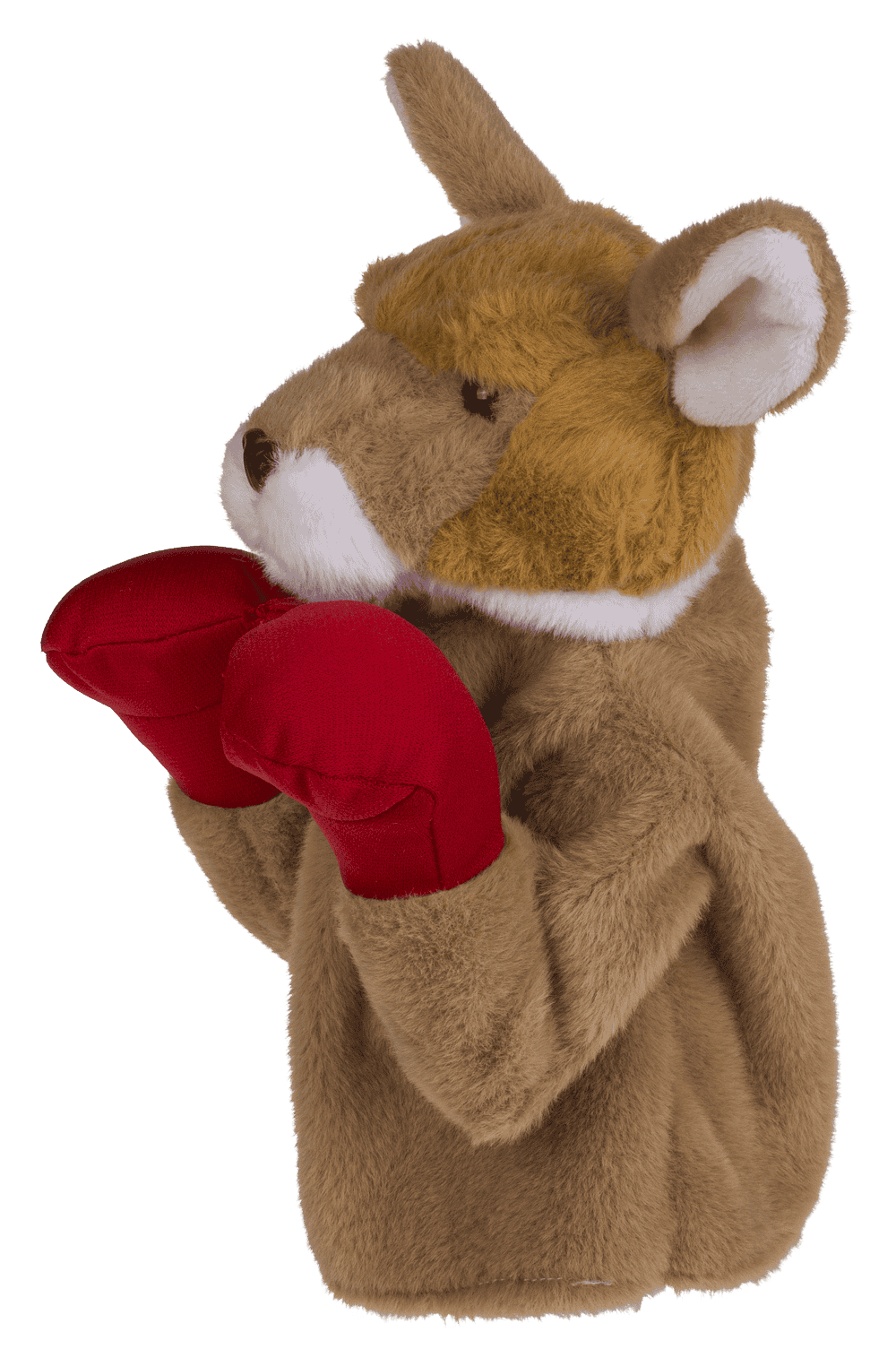 Plush Fighting Kangaroo, 19 x 12 cm,