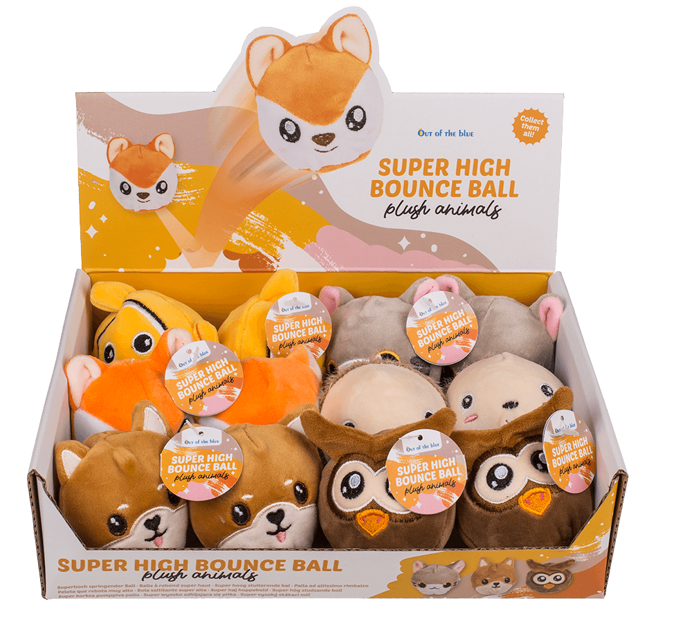 Super high bounce plush balls,