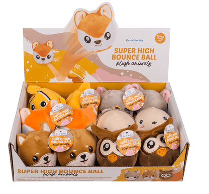 Super high bounce plush balls,