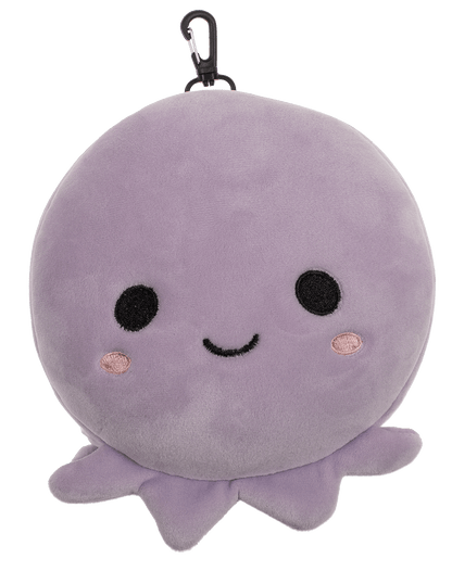 Kids Plush travel pillow with eye mask,