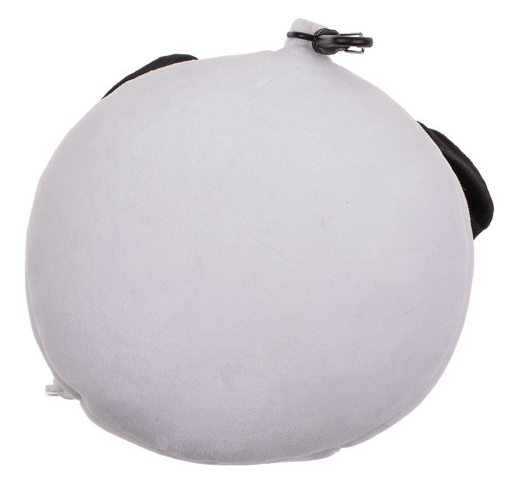 Kids Plush travel pillow with eye mask, Panda,