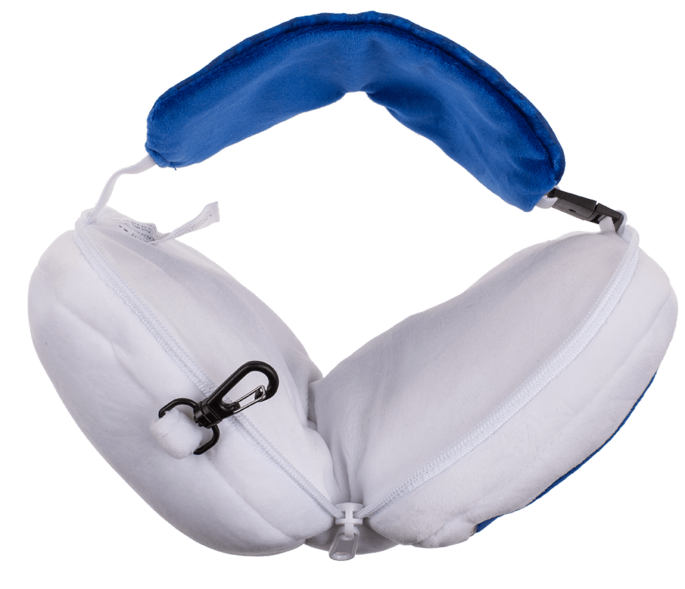 Kids Plush travel pillow with eye mask,