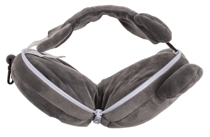 Kids Plush travel pillow with eye mask,