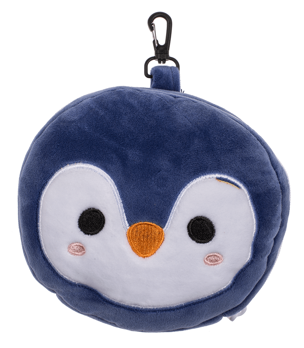 Kids Plush travel pillow with eye mask,