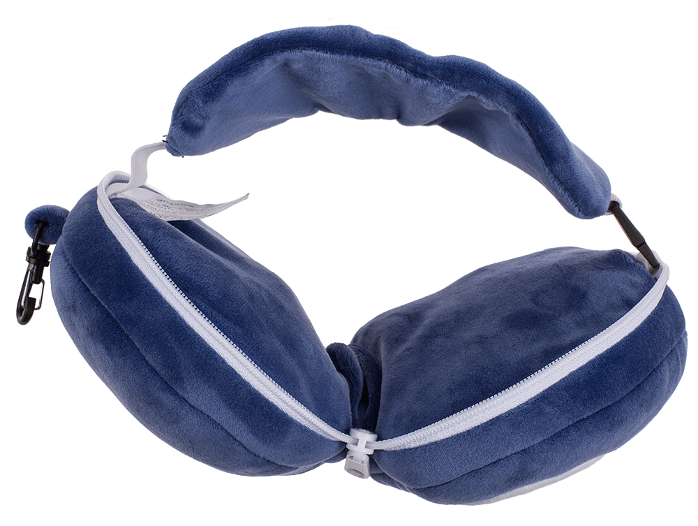 Kids Plush travel pillow with eye mask,