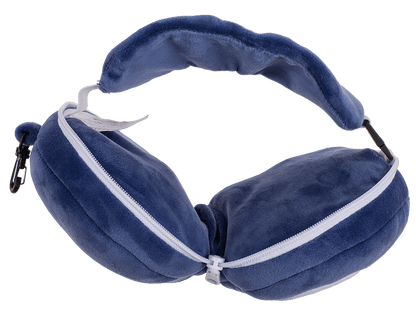 Kids Plush travel pillow with eye mask,