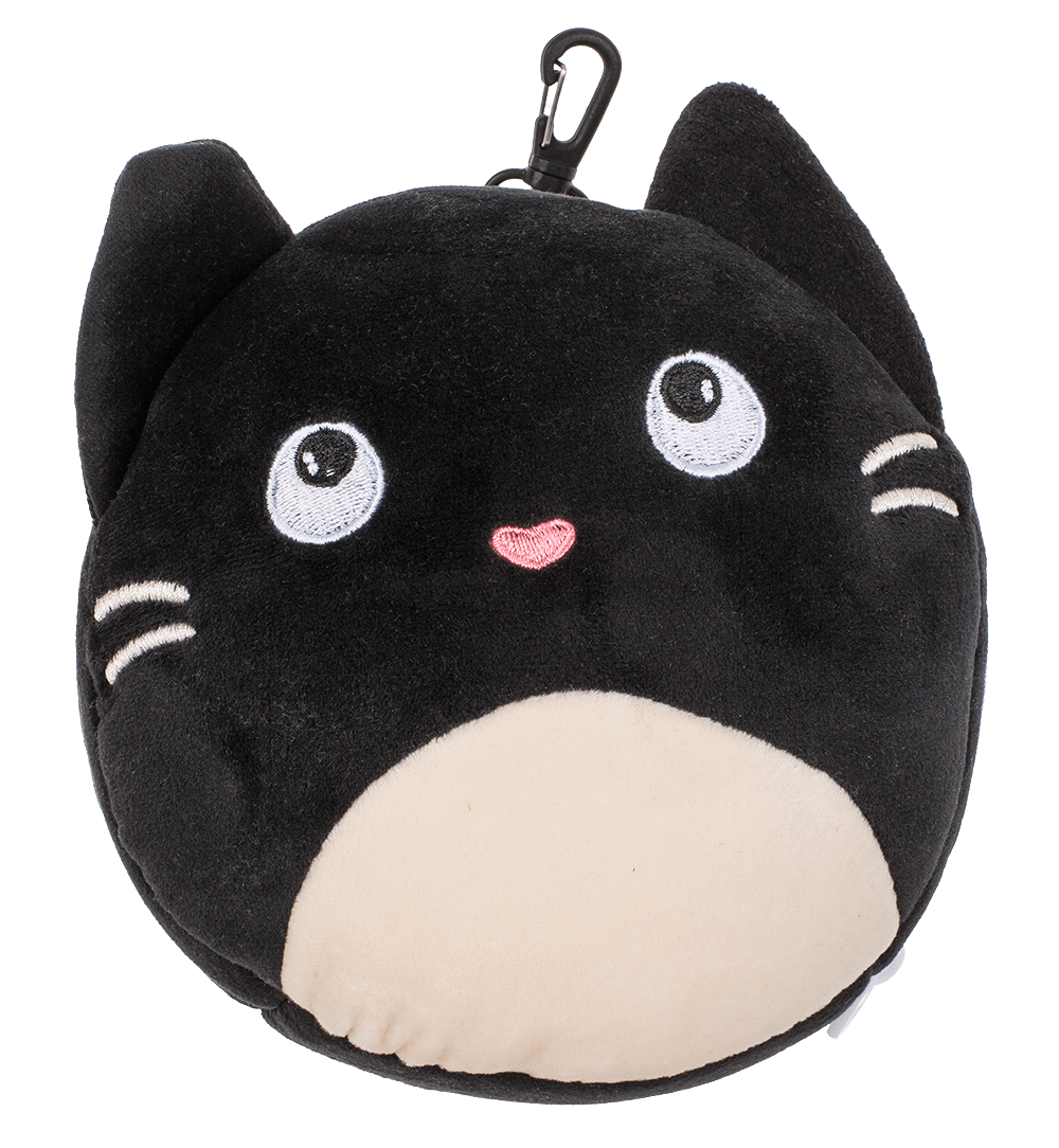 Kids Plush travel pillow with eye mask,