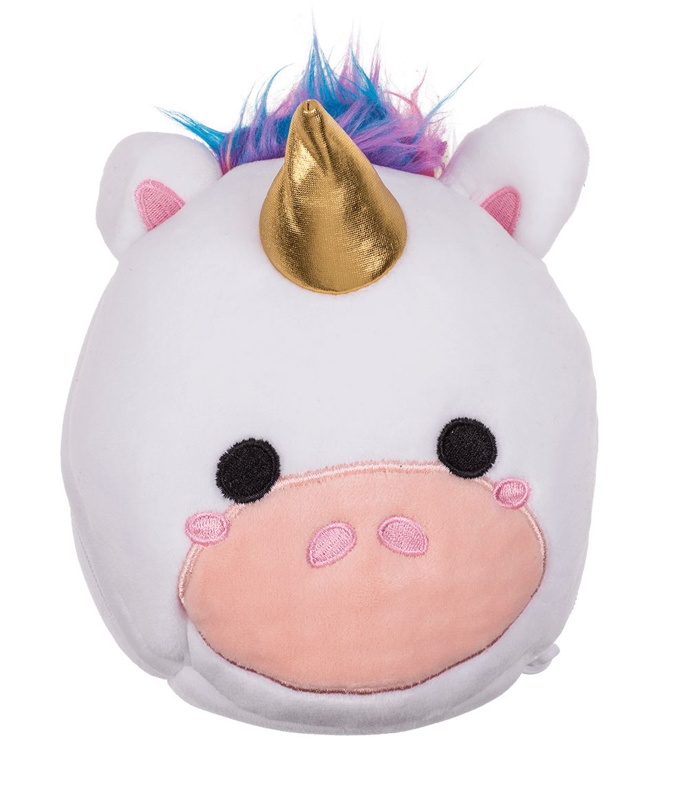 Kids Plush travel pillow with eye mask,