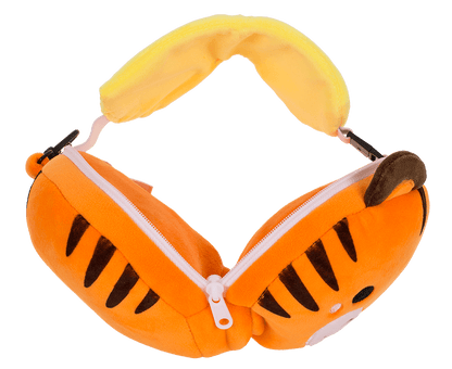 Kids Plush travel pillow with eye mask,