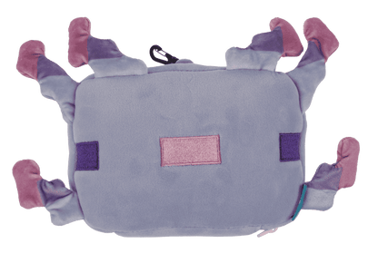 Kids Plush travel pillow with eye mask,