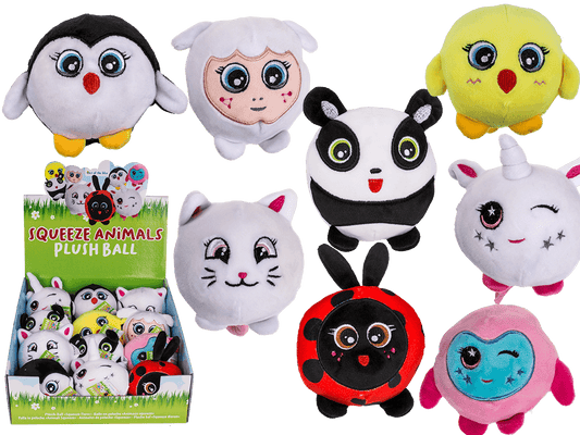 Plush ball, squeeze animals,