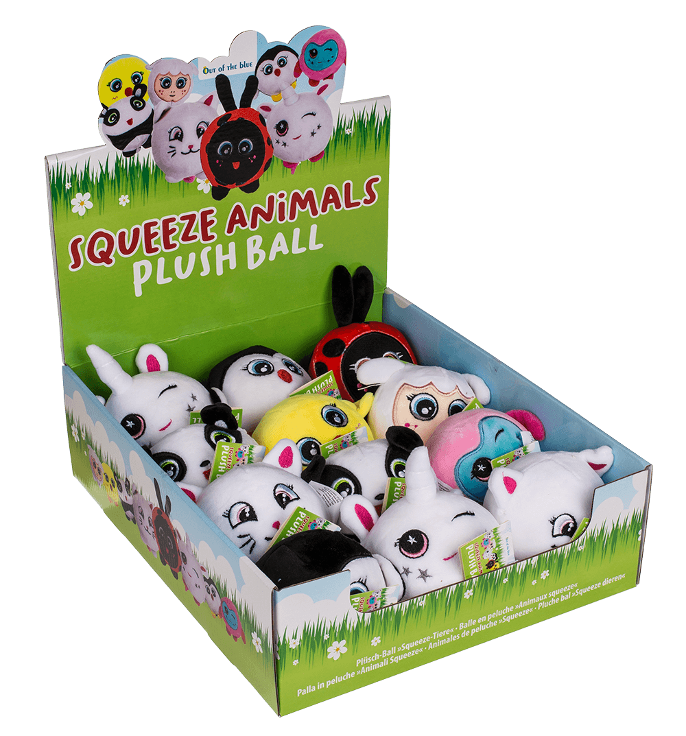 Plush ball, squeeze animals,