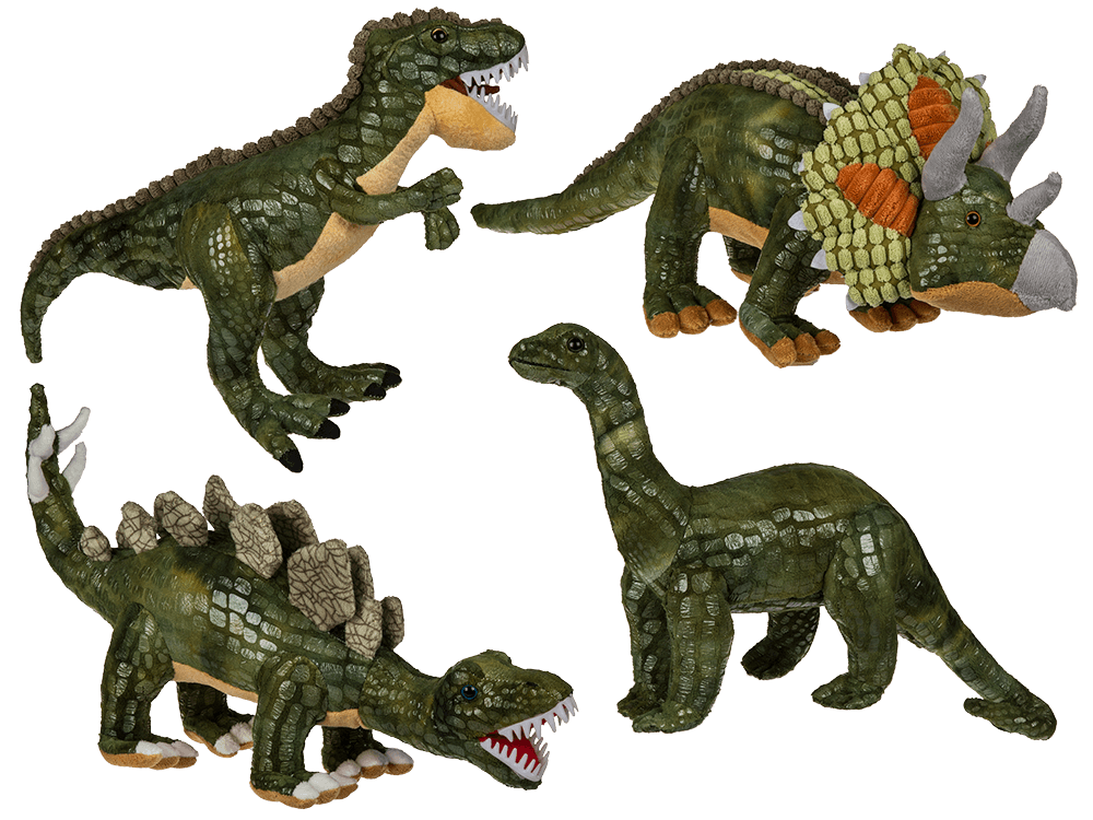 Plush dinosaur,
