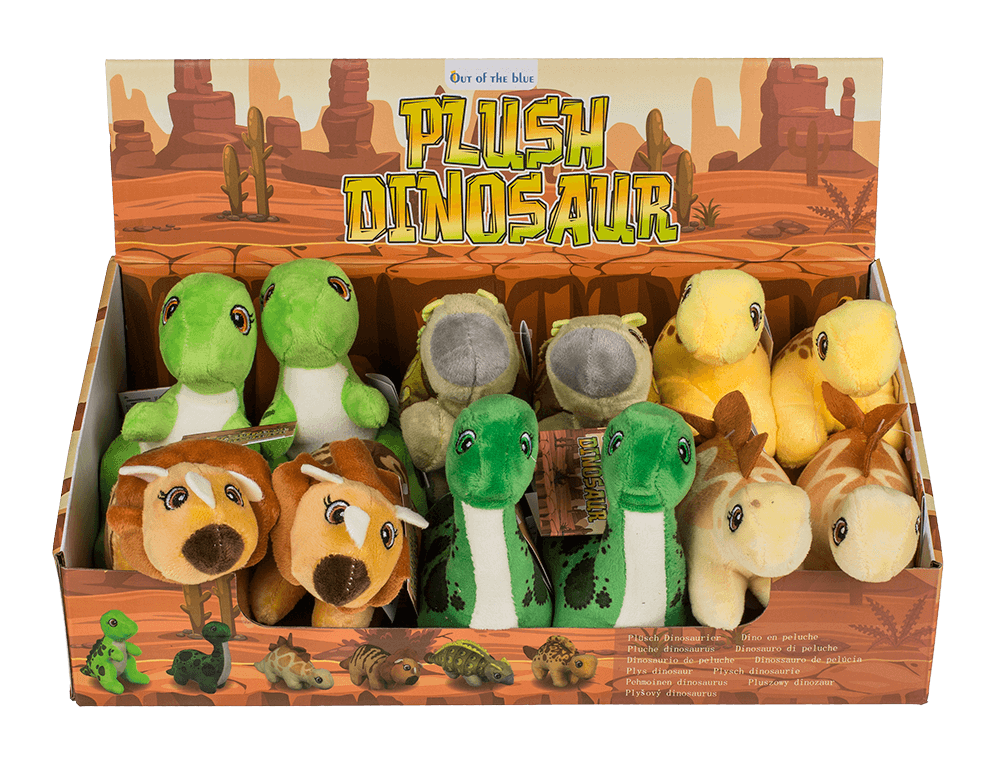 Plush dinosaur,