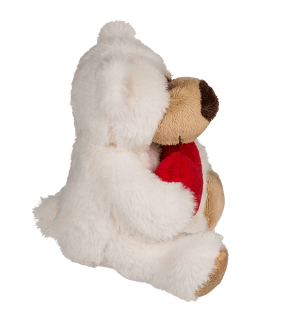 Plush bear with red heart, Big Love,