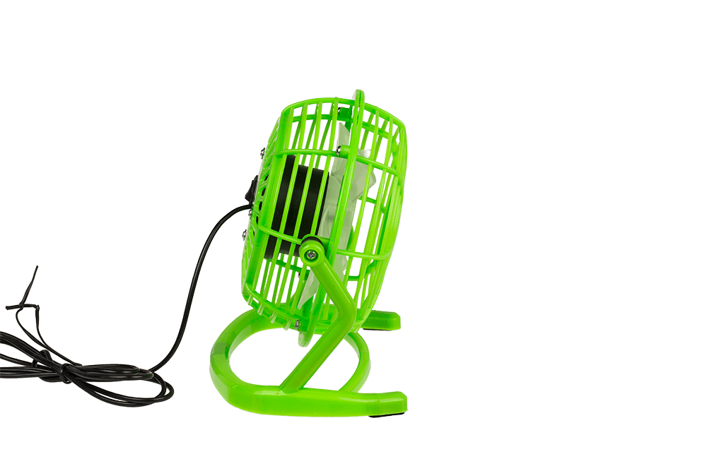 Desktop fan with USB cable,