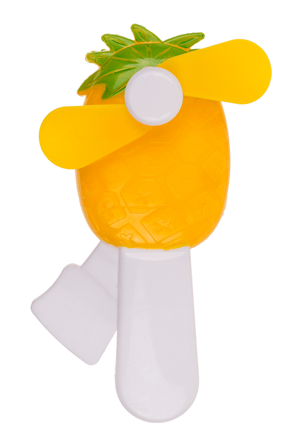 Handheld portable fan, Fruits, approx. 7 x 13,5